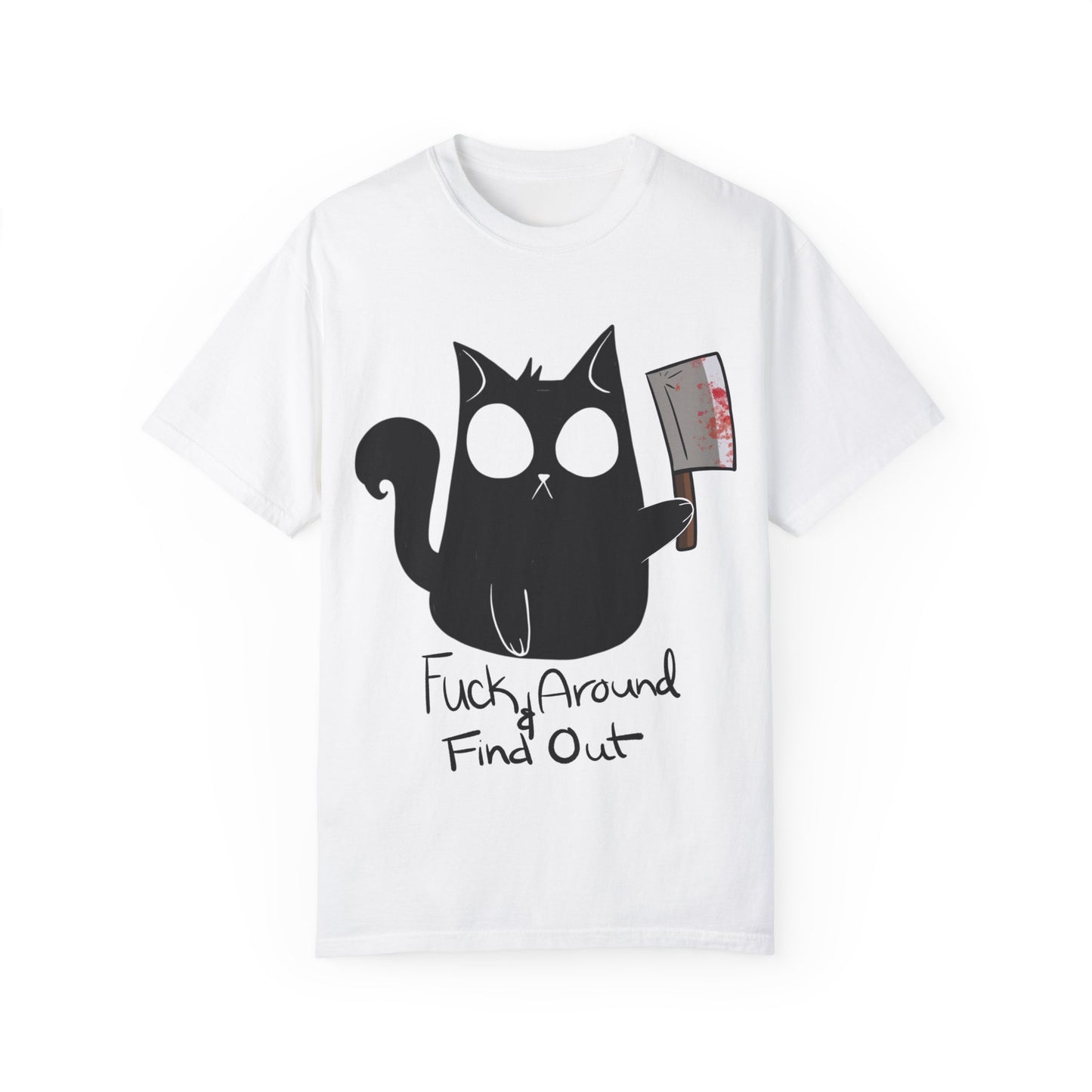 FAFO Hekacat Unisex Garment-Dyed T-shirt