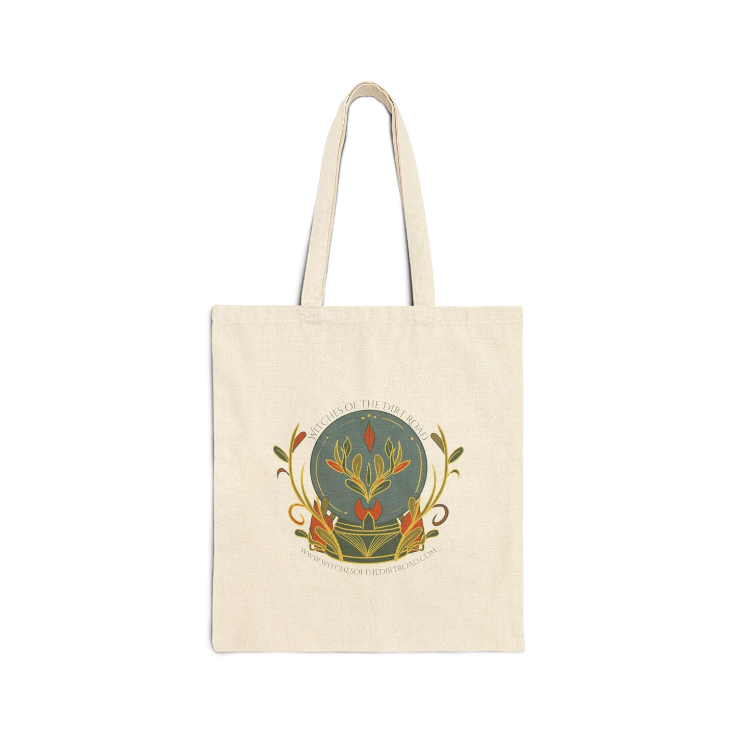 Witches of the Dirt Road Cotton Canvas Tote Bag
