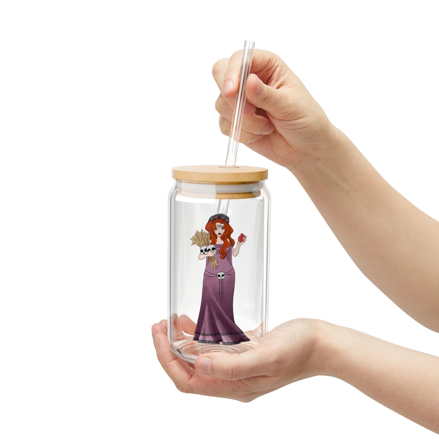 Persephone Glass Tumbler, 16oz