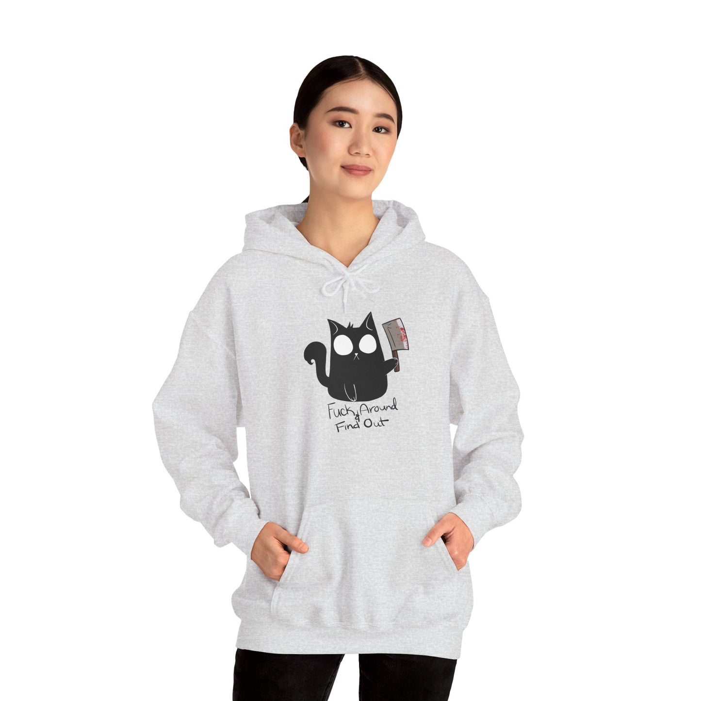 FAFO Hekacat Unisex Heavy Blend Sweatshirt