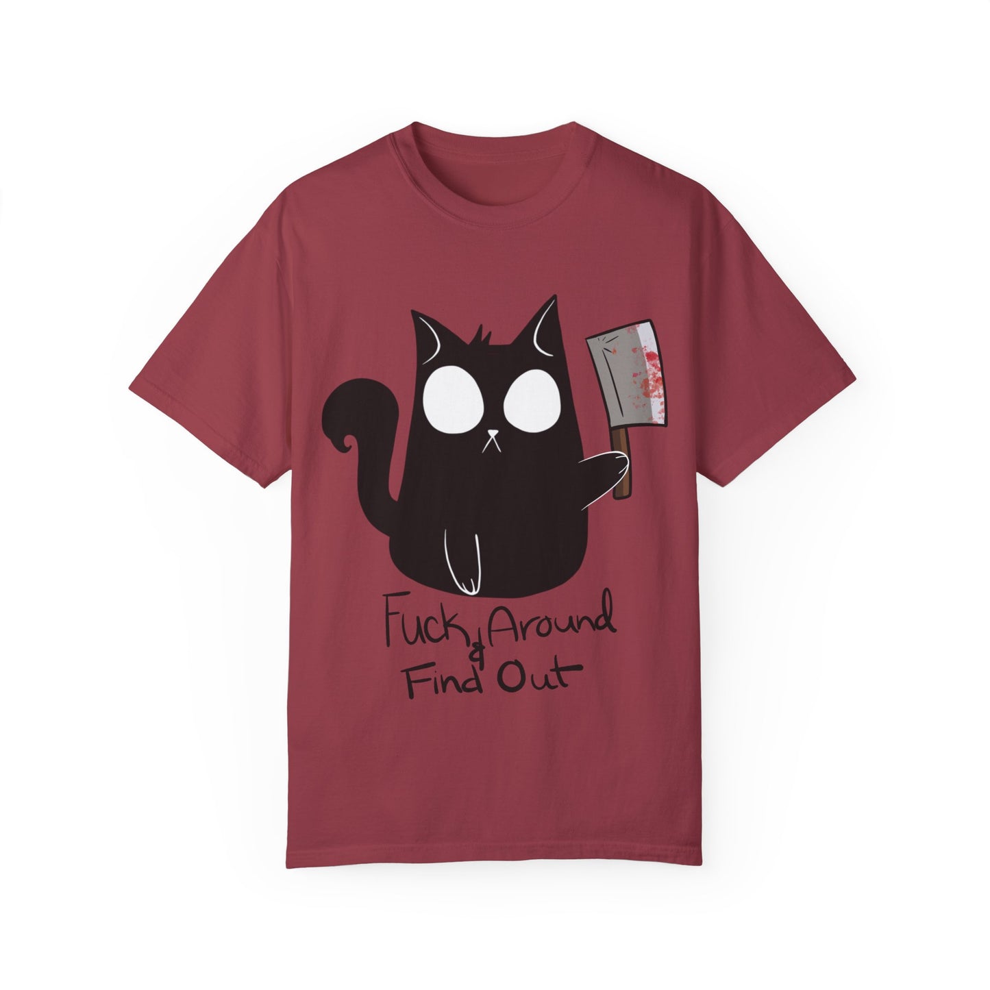 FAFO Hekacat Unisex Garment-Dyed T-shirt