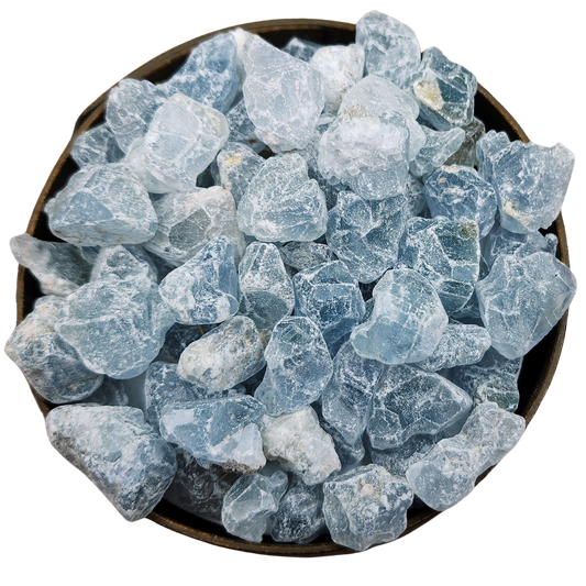 Celestine/Celestite (Raw) - 1oz (approx 4-6 pieces)