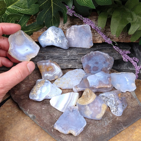 Blue Chalcedony Mini Slab