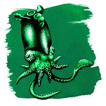 Spirula Green - Anderillium Ink (1.5 oz bottle)
