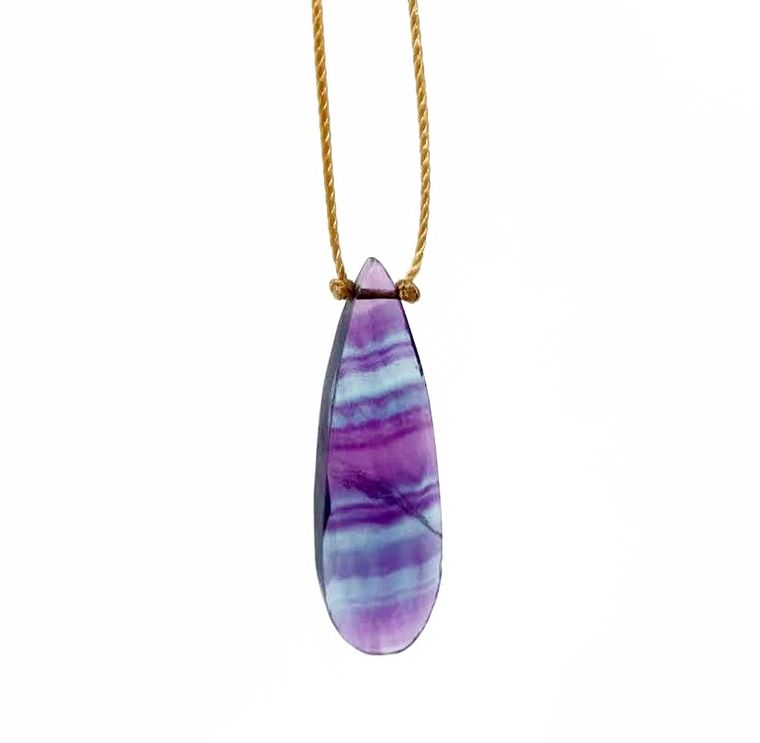 Rainbow Fluorite Necklace