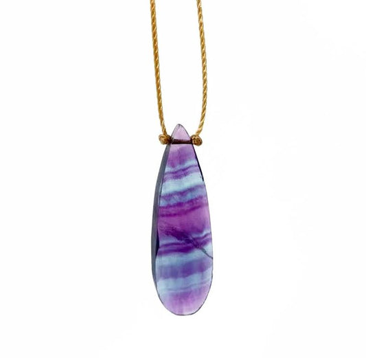 Rainbow Fluorite Necklace