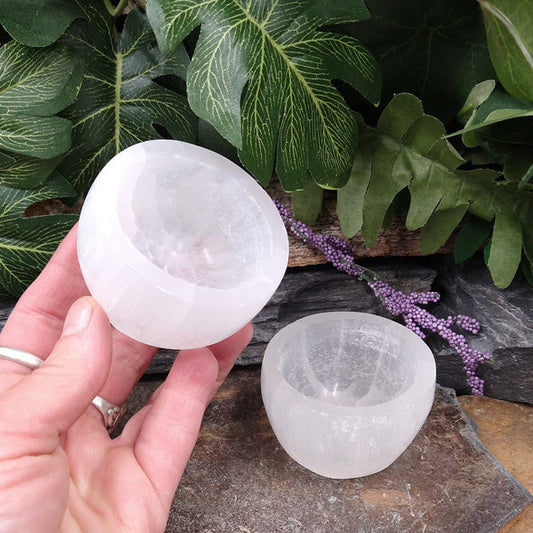Selenite Mini Offering Bowl