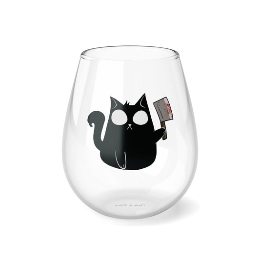 Vengeance Hekacat Stemless Wine Glass - 11.75oz