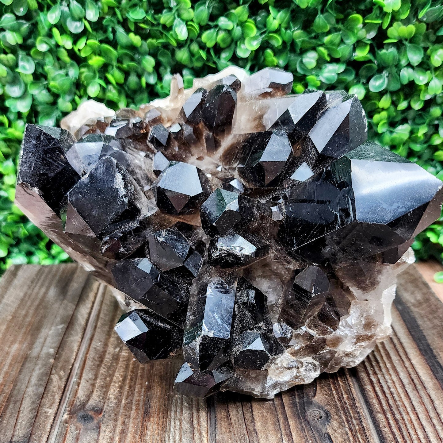 Smoky Quartz Cluster