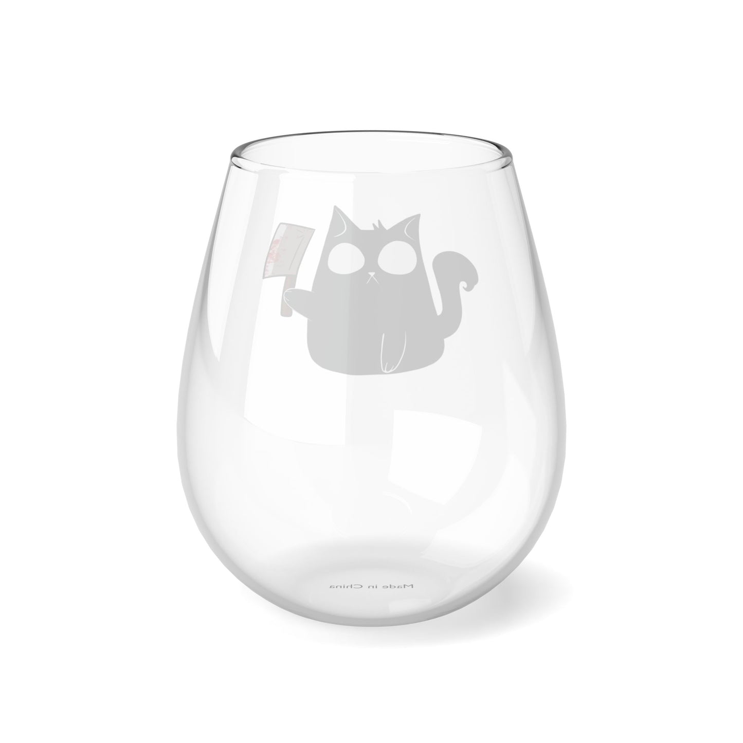 Vengeance Hekacat Stemless Wine Glass - 11.75oz