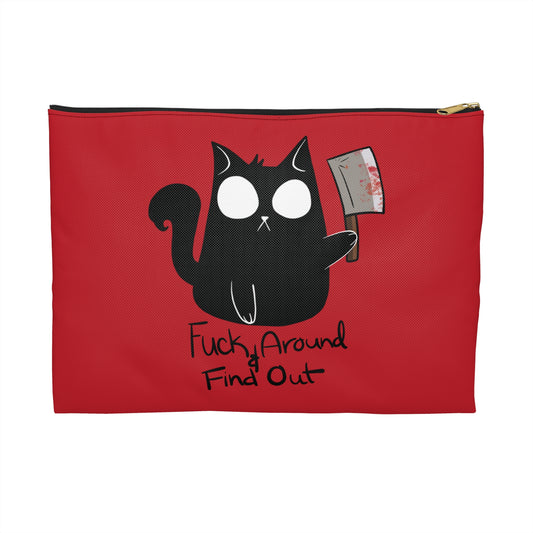 FAFO Hekacat Red Accessory Pouch (2 Sizes Available)