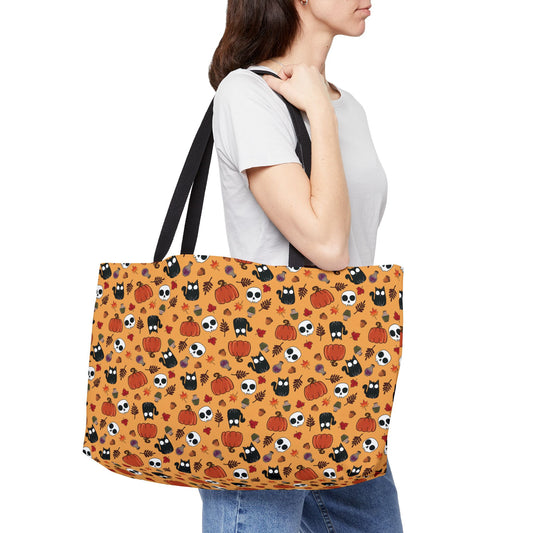 HekaCat's Halloween Adventures Tote Bag