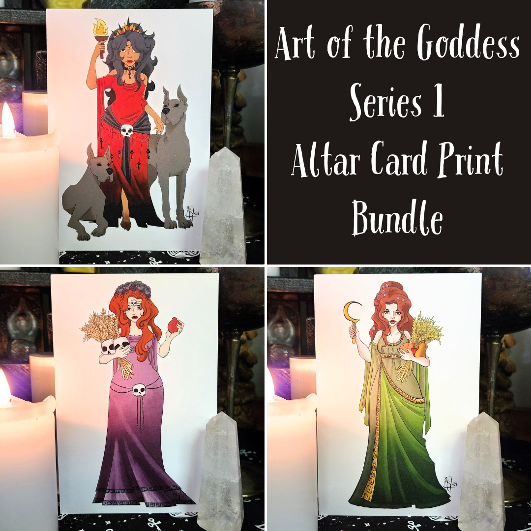 Art of the Goddess Series 1 Altar Card Prints