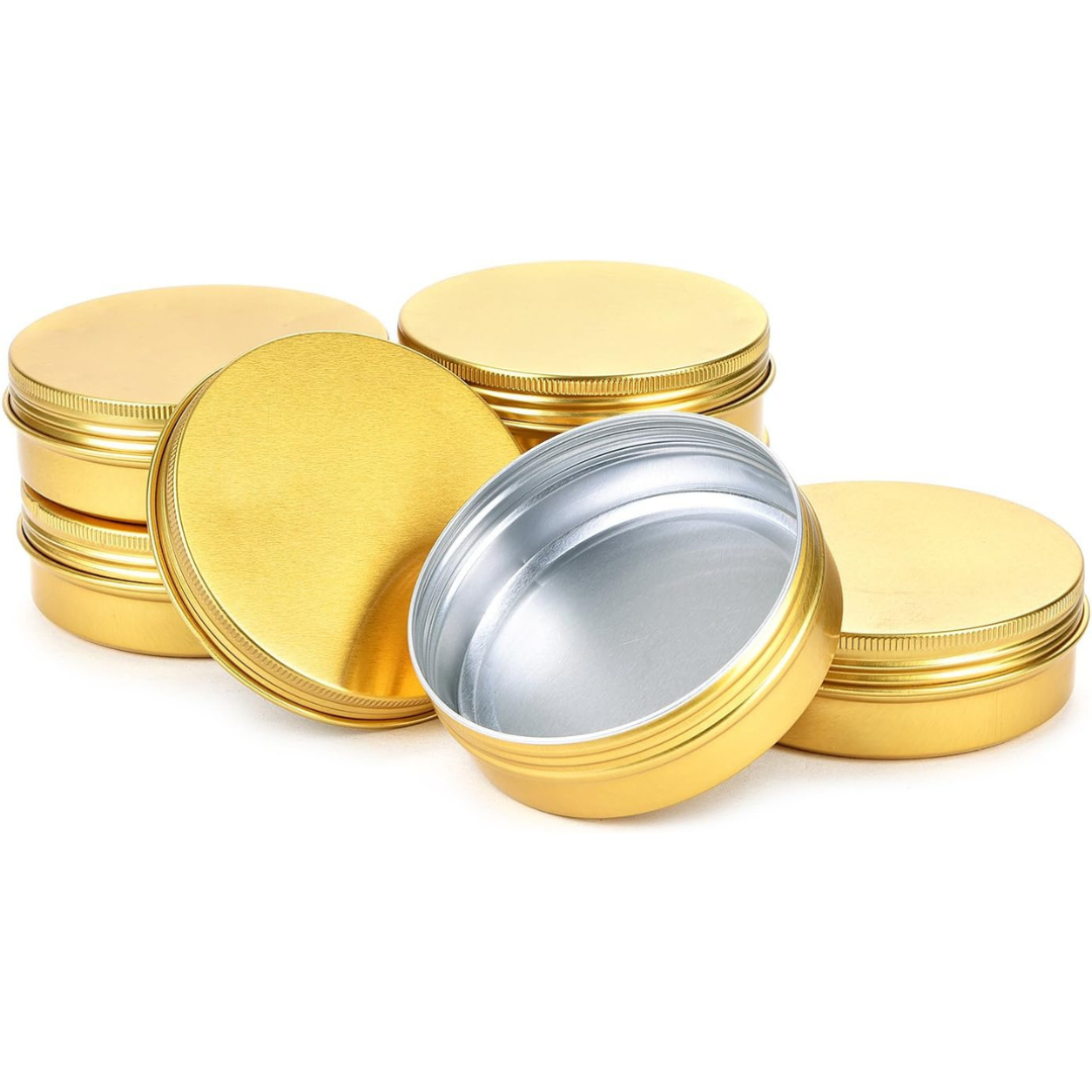 Gold Screw-Top Tin (4oz)