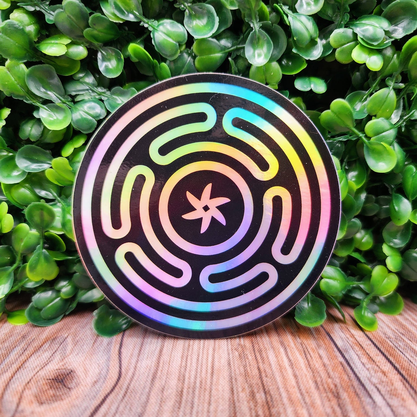 Holographic Strophalos Vinyl Sticker