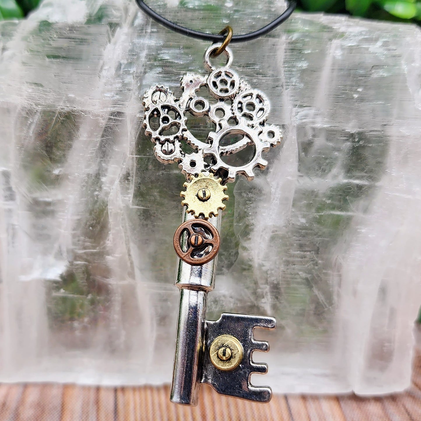 Steampunk Key Charm Pendant