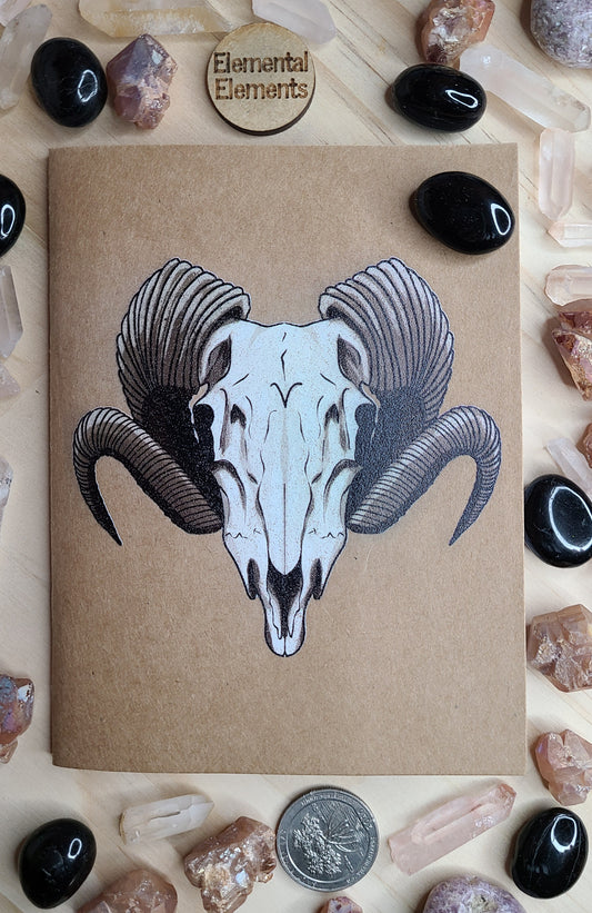 Zodiac Aries Notebook - Elemental Elements Notebooks