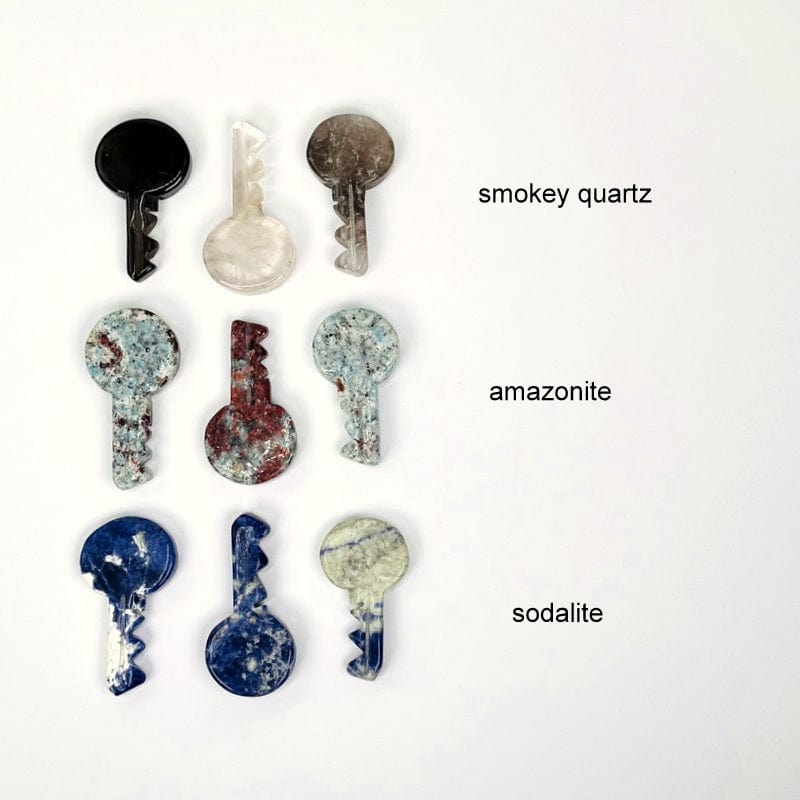 Quartz Stone Key (Multiple Stones Available)