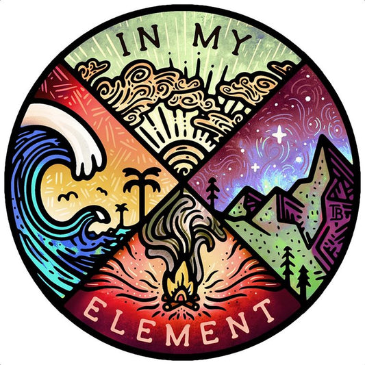 In My Element Vinyl Sticker