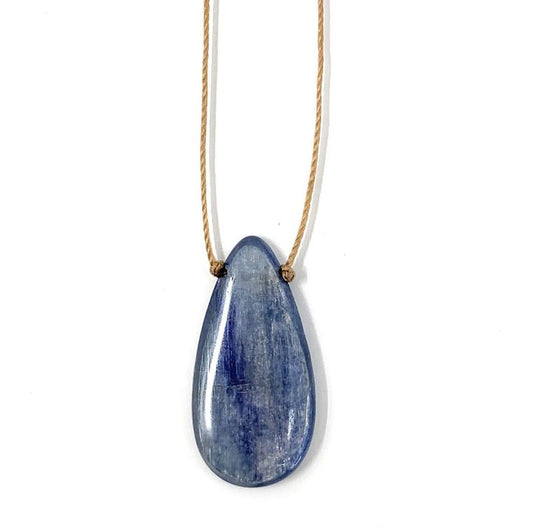 Kyanite Teardrop Necklace