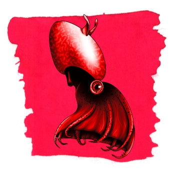Vampire Squid Red - Anderillium Ink (1.5 oz bottle) – Thread & Stone ...