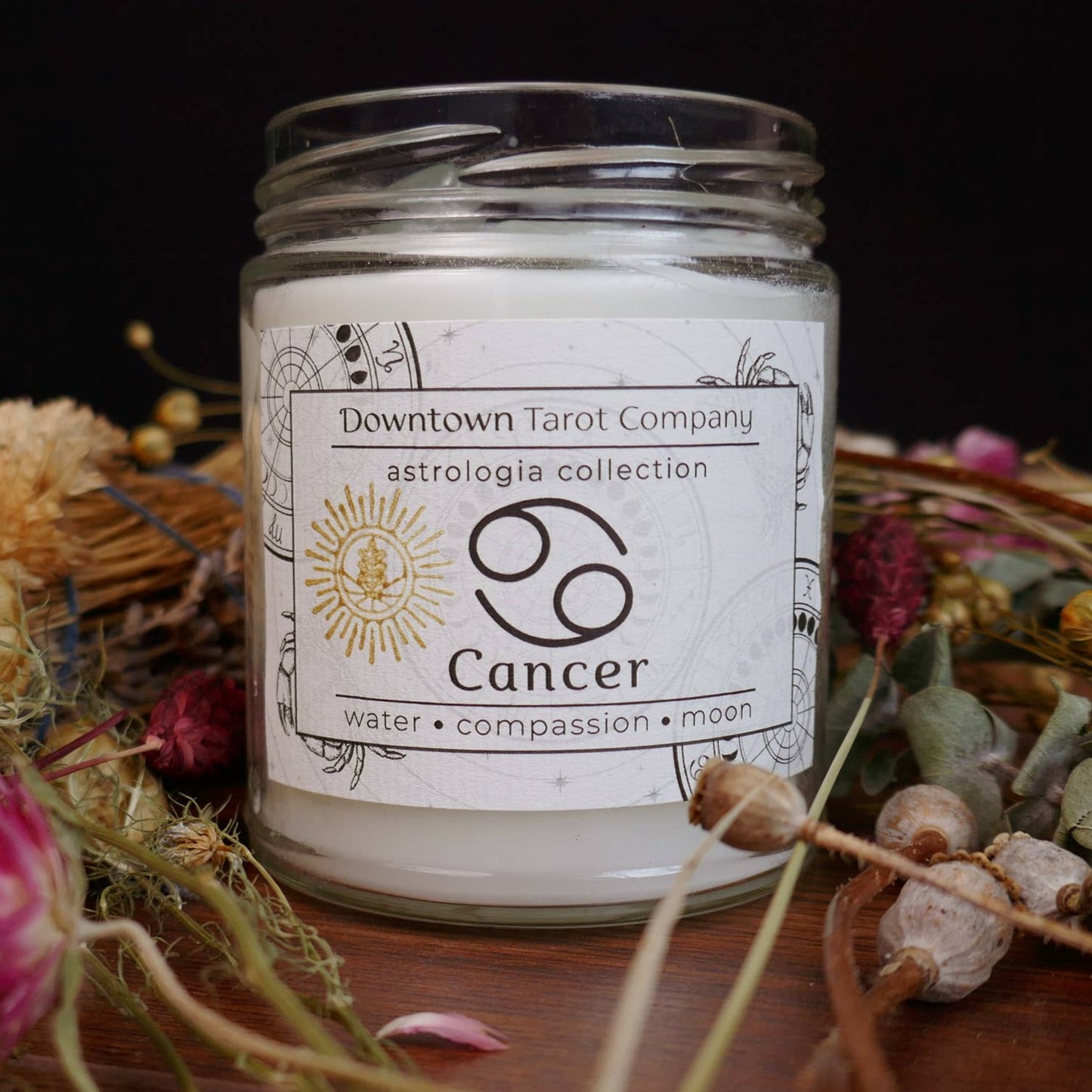 Cancer Energy Candle - 9oz / 36 Hour Burn Time