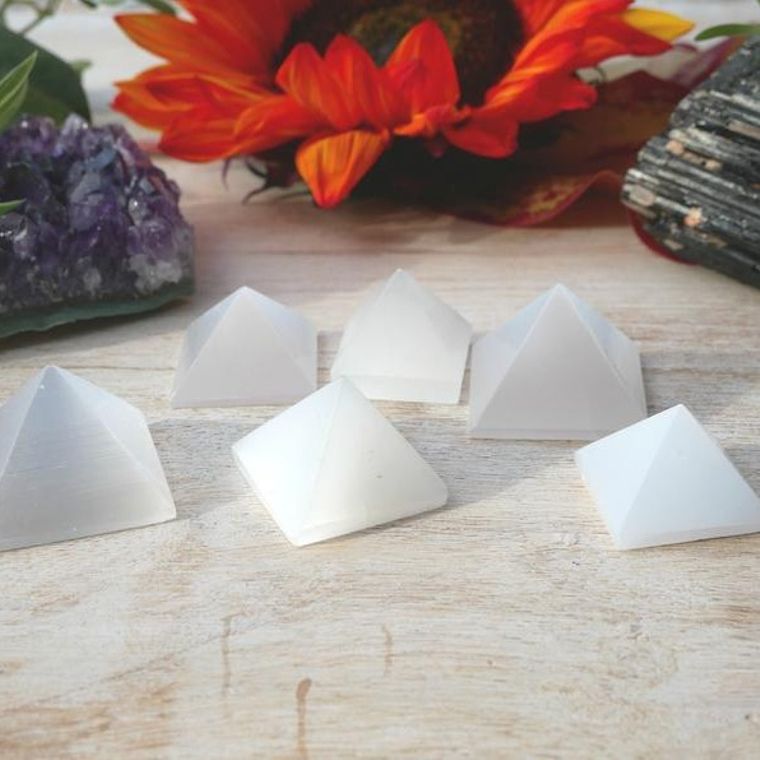 Selenite Pyramid