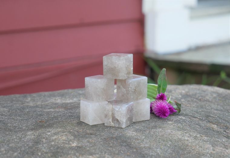 Smoky Quartz Cube