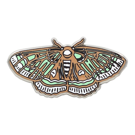 Luna Moth Enamel Pin