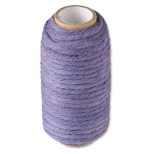 Indigo 3mm Unwaxed Macrame Cord - 10 yard spool