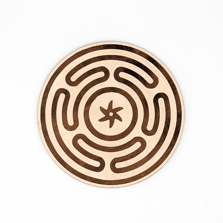 Maple Wood Strophalos Altar Tile - Multiple Sizes Available