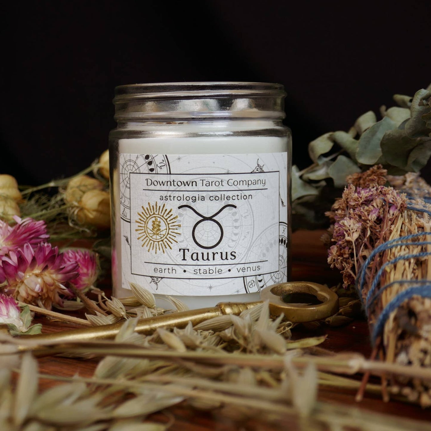 Taurus Energy Candle - 9oz / 36 Hour Burn Time