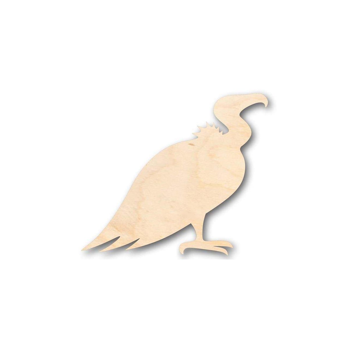 Laser-Cut Wood Vulture